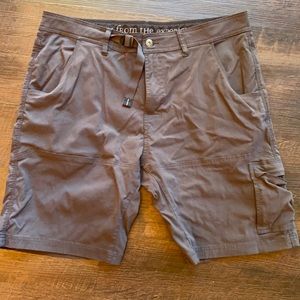 Prana stretch zion shorts